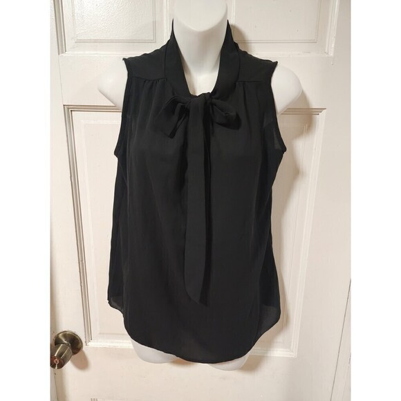 𝅺JON & Anna Small Black Woman's Sleeveless Blouse - Picture 1 of 11